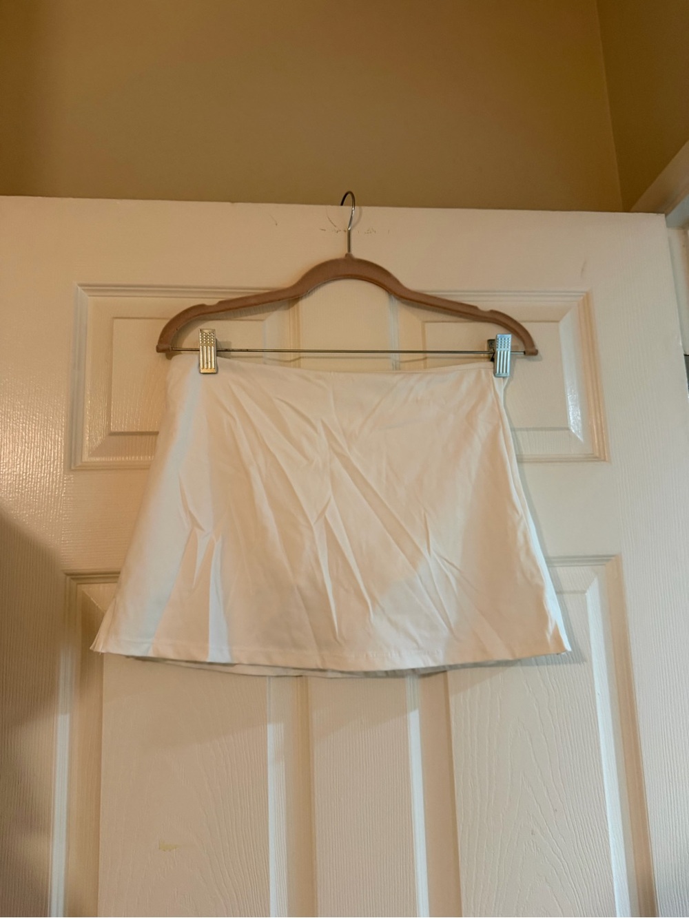 White A-Line Women’s Skirt